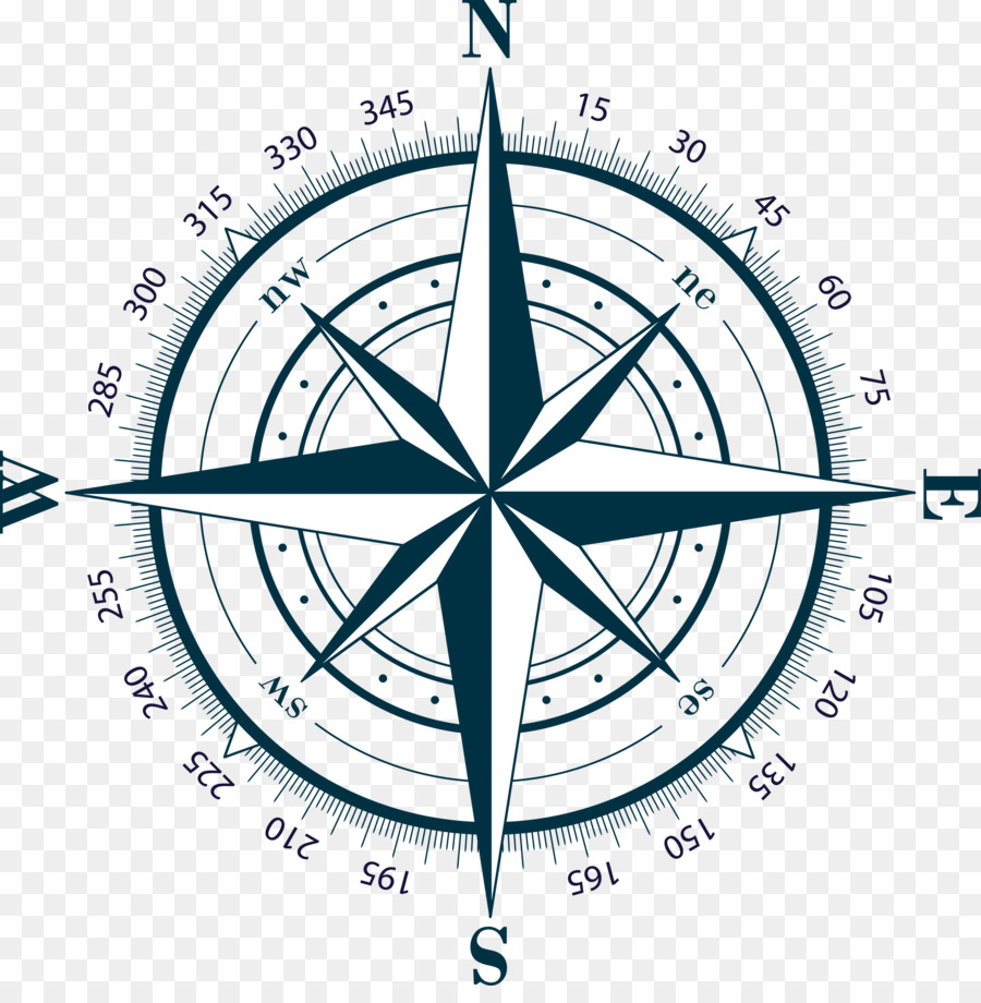 Compass rose Cardinal direction Clip art - compass png download - 3202*3217 - Free Transparent Compass Rose png Download.