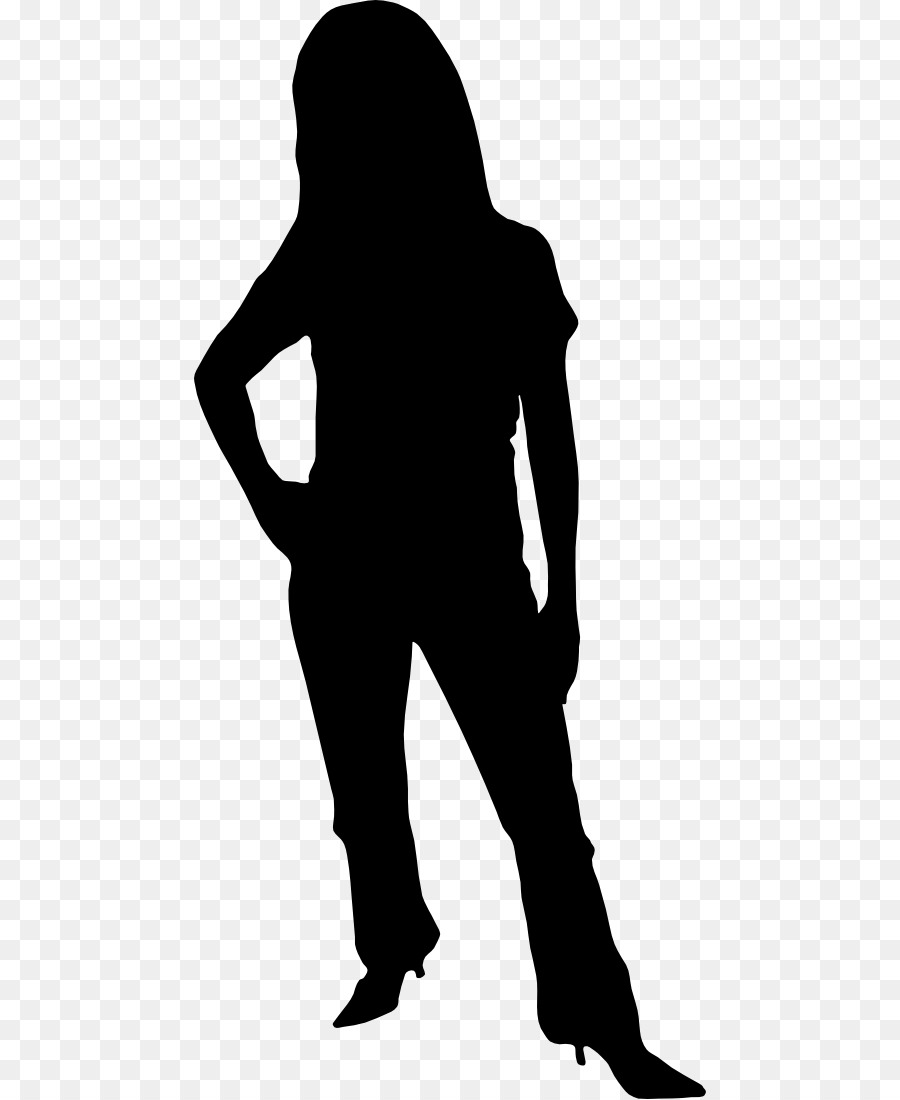 Silhouette Woman Drawing Clip art - Silhouette png download - 512*1099 - Free Transparent Silhouette png Download.
