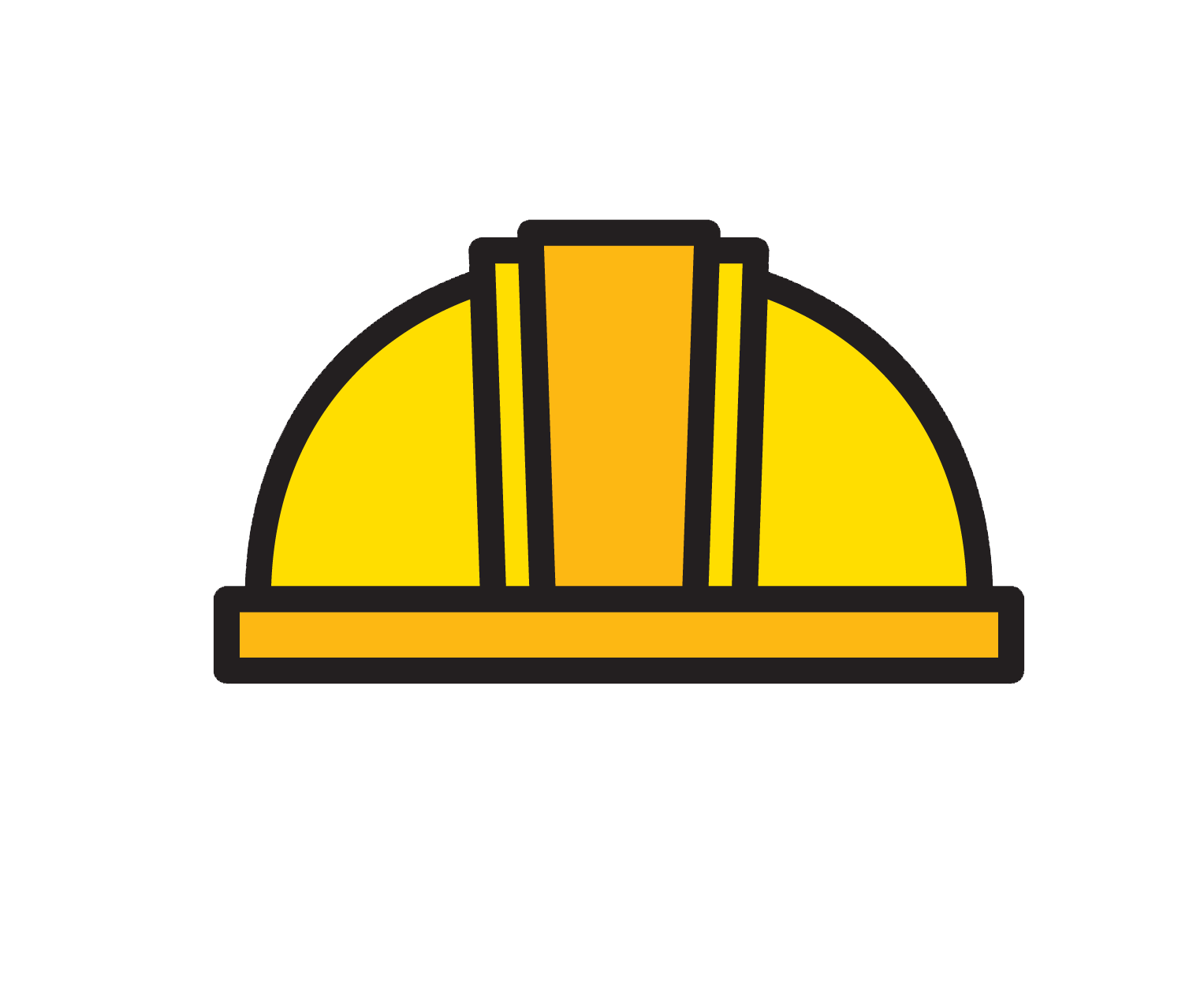 Hard Hat Yellow Architectural Engineering Icon Yellow Construction Helmet Png Download 1527