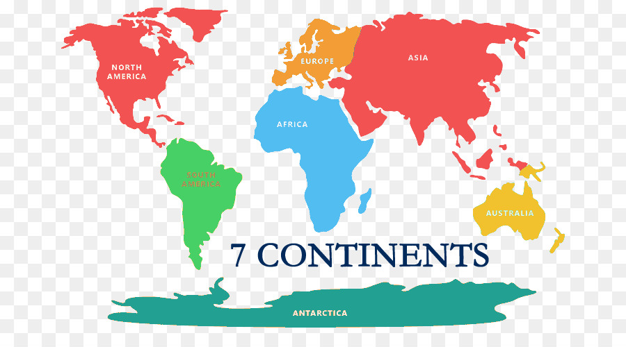 World map Continent World Ocean - seven continents map png download - 760*481 - Free Transparent World png Download.