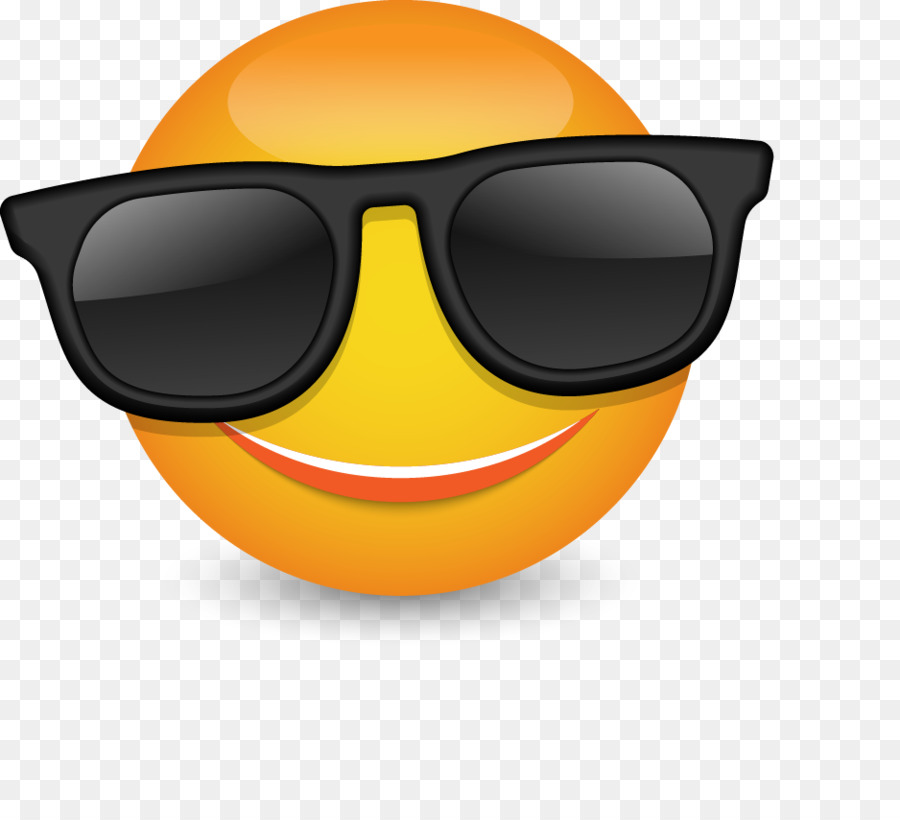 Sunglasses Smiley Emoticon - Cool sunglasses vector emoticons png download - 938*840 - Free Transparent Sunglasses png Download.