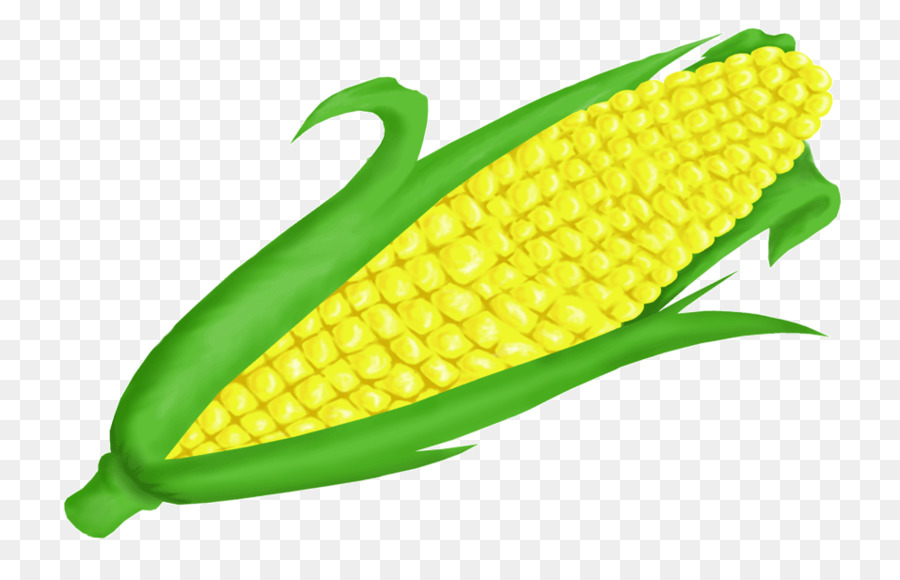 Corn on the cob Vegetarian cuisine Clip art Maize Openclipart - tayo hd png download - 957*600 - Free Transparent Corn On The Cob png Download.