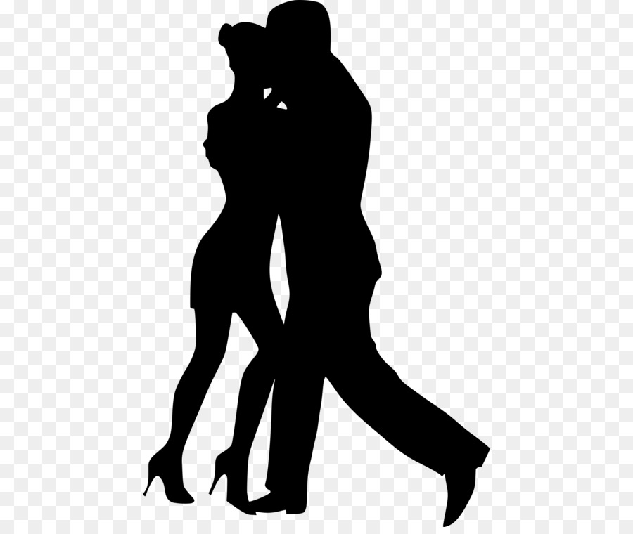 Clip art Partner dance Silhouette Portable Network Graphics - dance silhouette png couple png download - 494*750 - Free Transparent Partner Dance png Download.