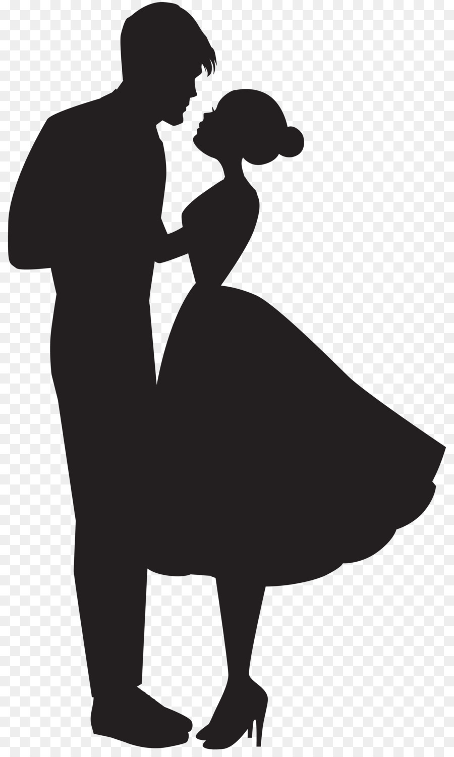 Love couple Silhouette Clip art - couple png download - 4814*8000 - Free Transparent Love png Download.