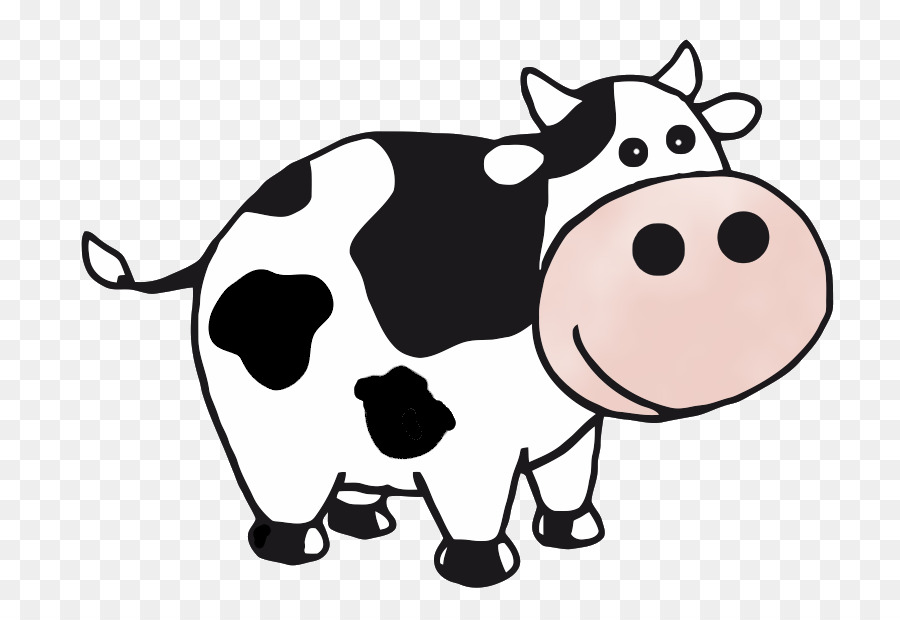 Dairy cattle Free content Clip art - Cow Eating Cliparts png download - 800*611 - Free Transparent Cattle png Download.