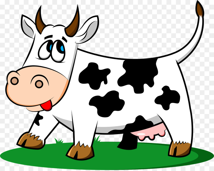 Cattle Milk Clip art - cow png download - 1280*1018 - Free Transparent Cattle png Download.