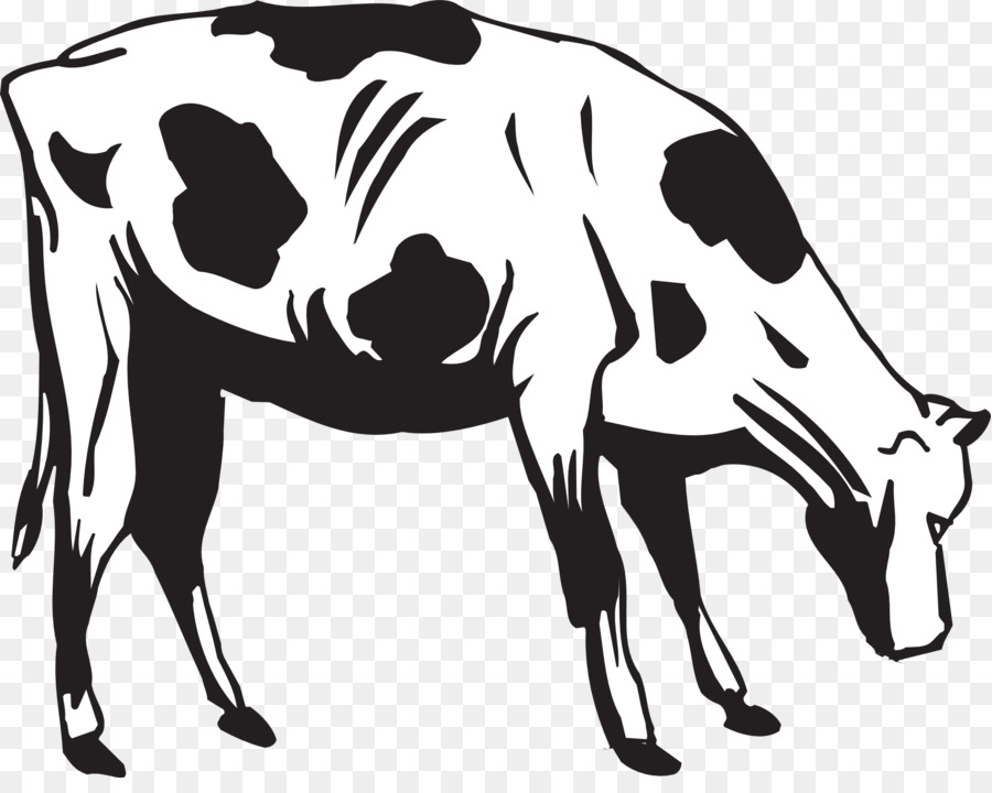 Cattle Eating Clip art - cow png download - 1920*1507 - Free Transparent Cattle png Download.