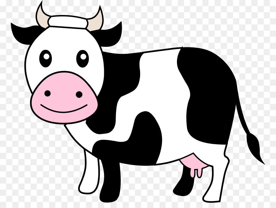 Dairy cattle Calf Clip art - cow png download - 830*663 - Free Transparent Cattle png Download.