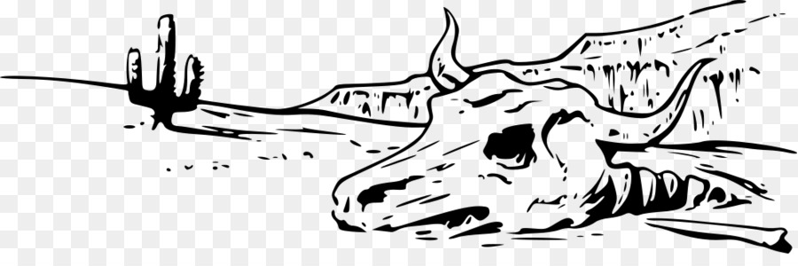 Cattle Clip art - cow skull png download - 1000*318 - Free Transparent Cattle png Download.