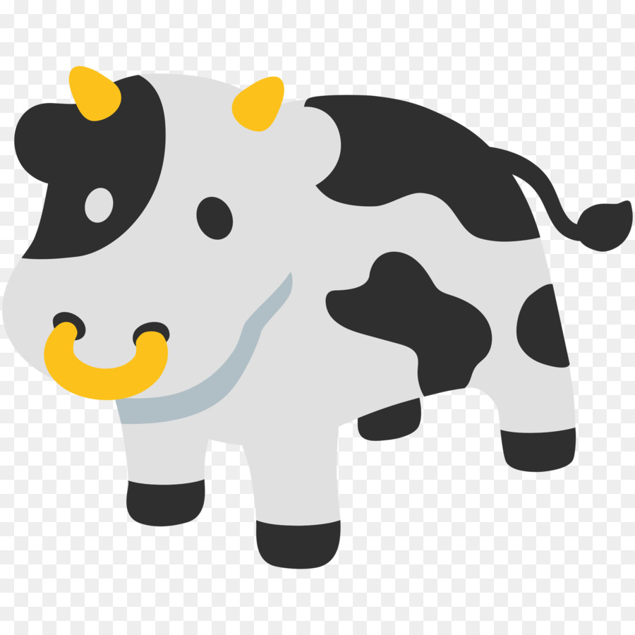 Cattle Emoji Train Symbol SMS - cow png download - 2000*2000 - Free Transparent Cattle png Download.
