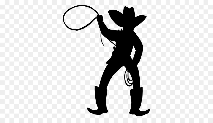 Silhouette Drawing Portable Network Graphics Cowboy Illustration - cowboy png silhouette png download - 512*512 - Free Transparent Silhouette png Download.