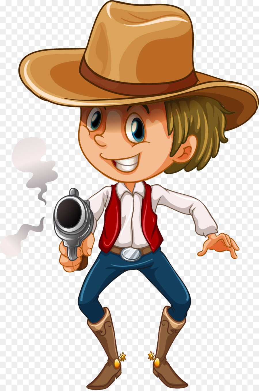 American frontier Cowboy Royalty-free Illustration - Guns, cowboys png download - 996*1502 - Free Transparent American Frontier png Download.