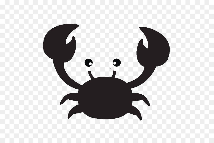 Crab Silhouette Scalable Vector Graphics Clip art - Black crab feet png download - 600*600 - Free Transparent Crab png Download.