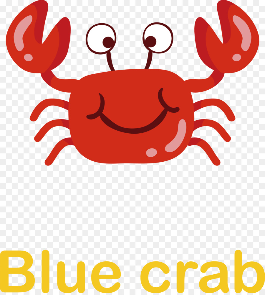 Crab Cartoon Clip art - Cute little crab vector png download - 2371*2619 - Free Transparent  png Download.