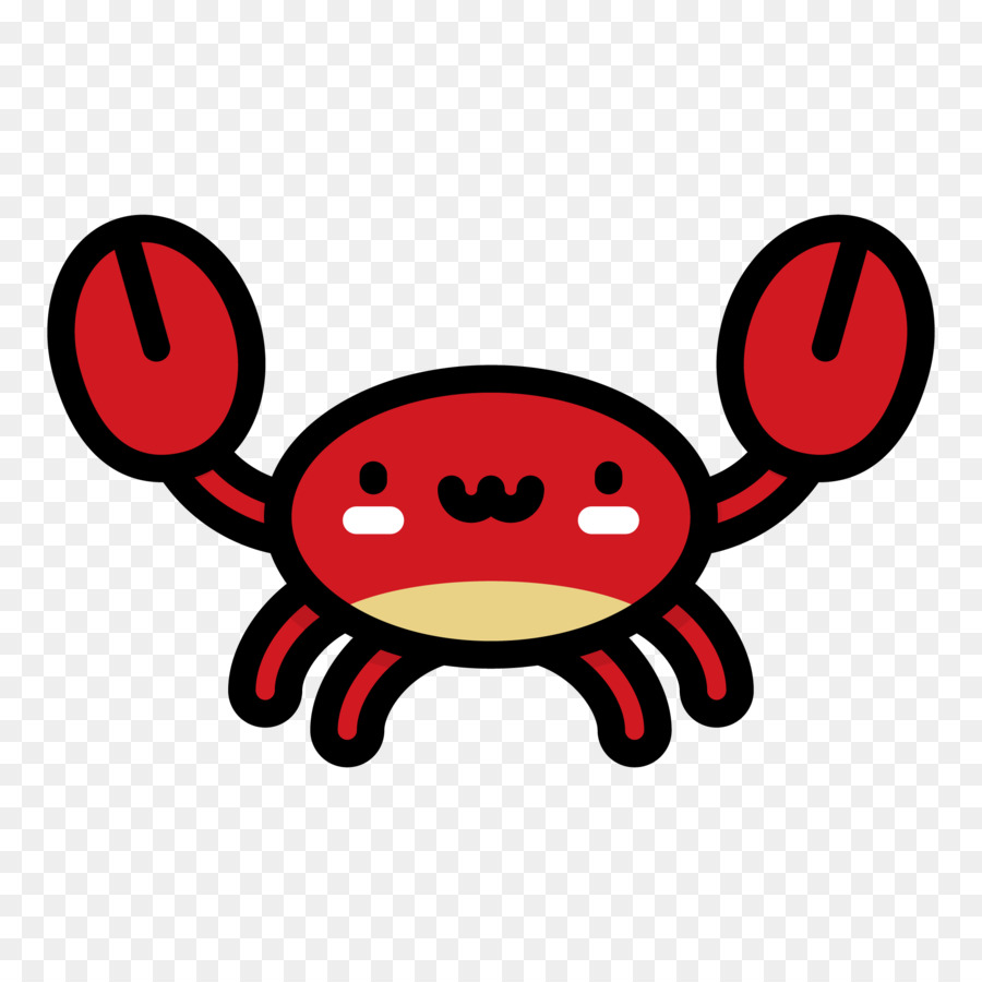 Crab Icon - Vector cartoon crab png download - 2001*2001 - Free Transparent Crab png Download.