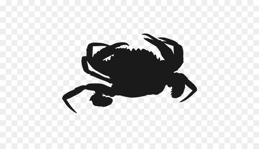 Silhouette - crab vector png download - 512*512 - Free Transparent Silhouette png Download.
