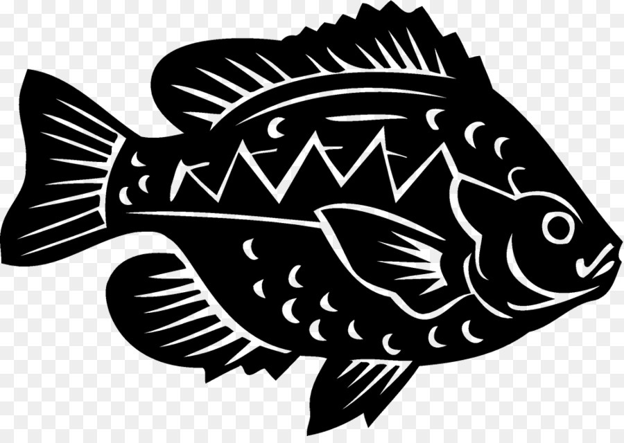 Bluegill Fish Sticker Clip art - fish png download - 1000*700 - Free Transparent Bluegill png Download.