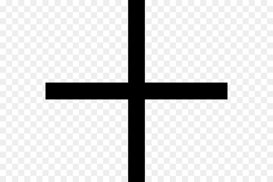 White Black Pattern - Cross Silhouette png download - 600*600 - Free ...