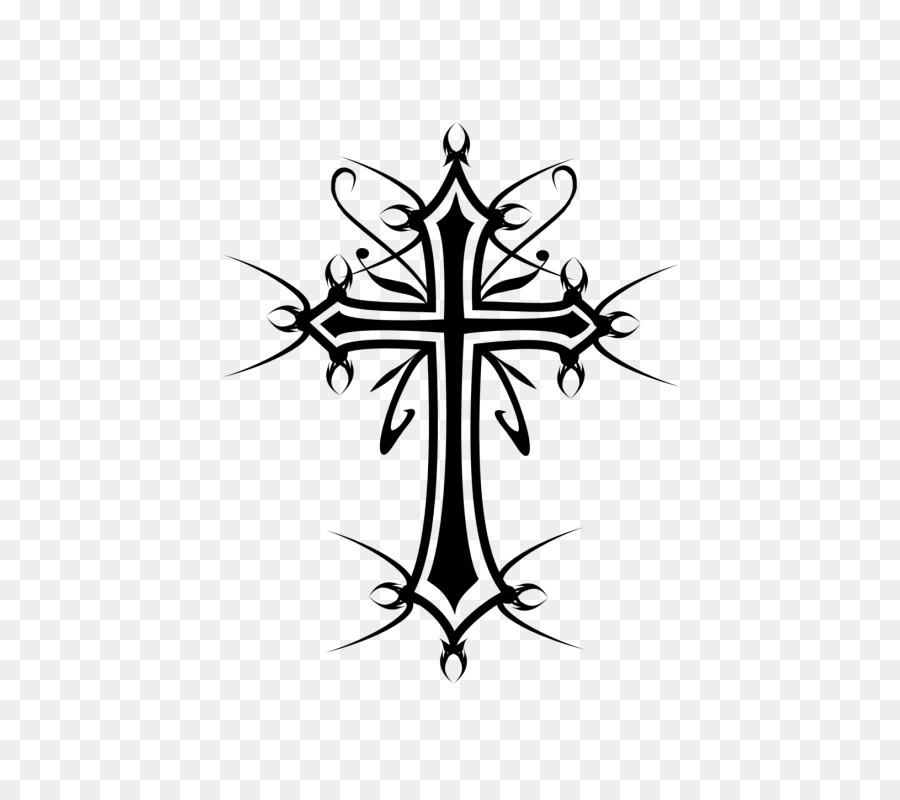 Cross Drawing Tattoo - design png download - 565*800 - Free Transparent Cross png Download.