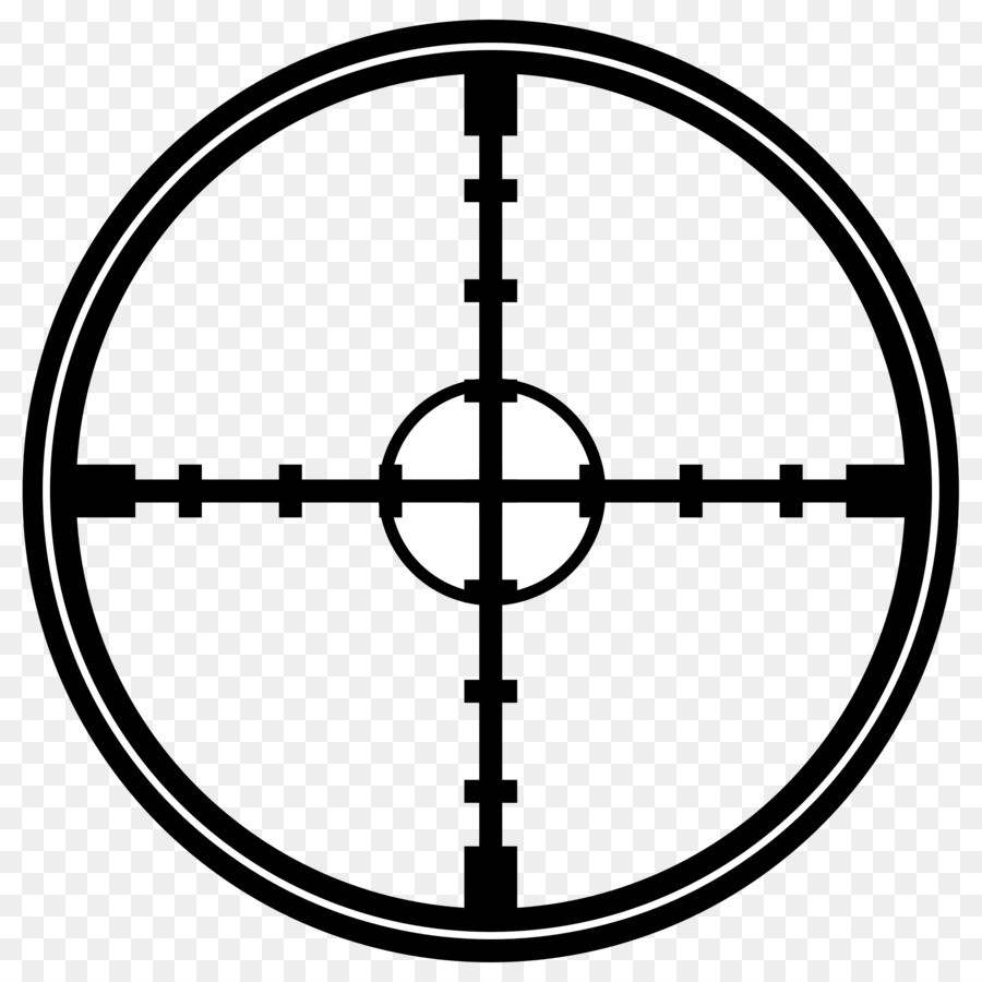 Reticle Clip art - Crosshair png download - 2000*2000 - Free Transparent Reticle png Download.
