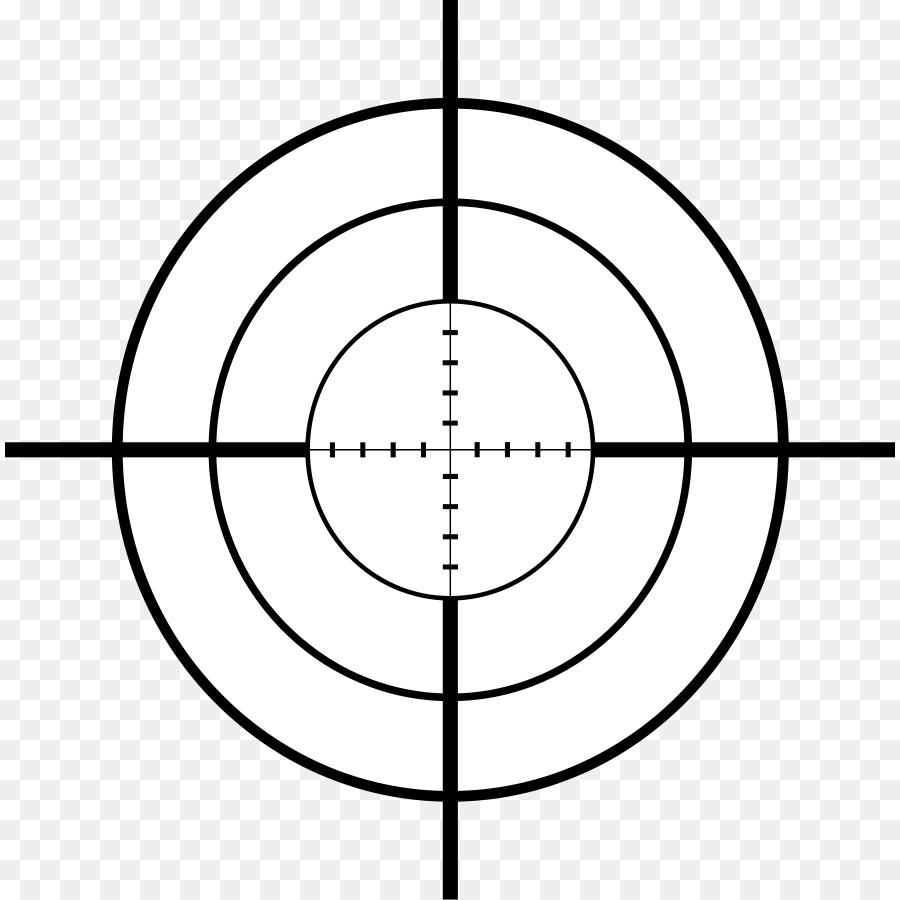 Reticle Telescopic sight Clip art - Crosshairs Cliparts png download - 890*900 - Free Transparent  png Download.
