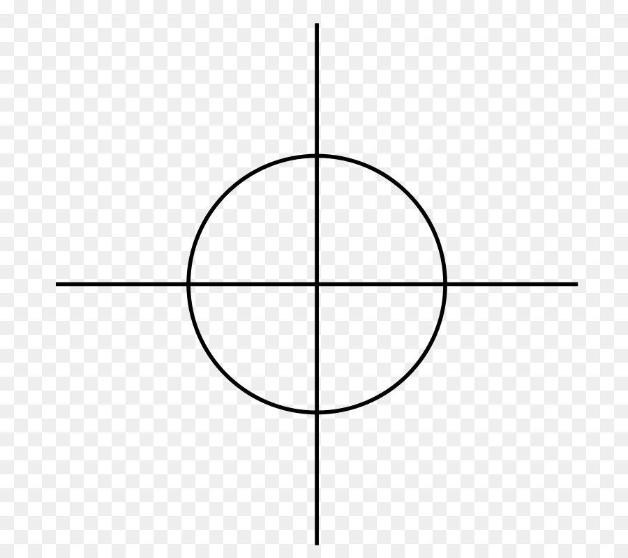 x crosshair with transparent background