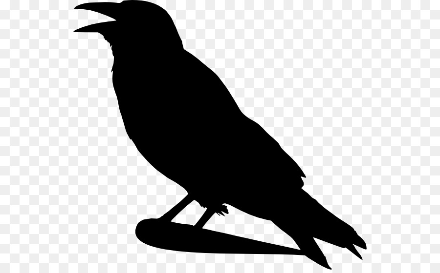 Crows Silhouette Clip art - crow png download - 600*553 - Free Transparent Crows png Download.