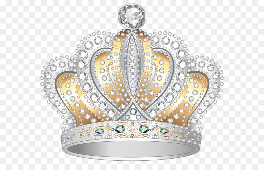Crown Diamond Clip art - Silver Gold Diamond Crown PNG Clipart Image png download - 4074*3523 - Free Transparent Crown png Download.