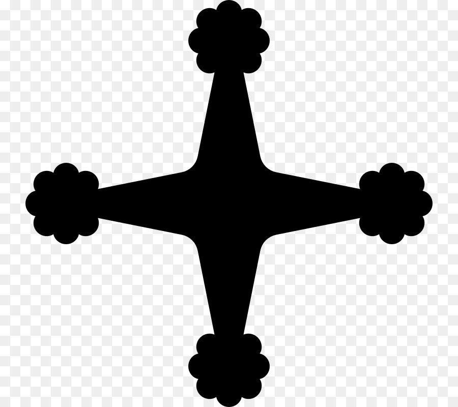 Christian cross Cross fleury Symbol Clip art - christian cross png download - 800*800 - Free Transparent Cross png Download.