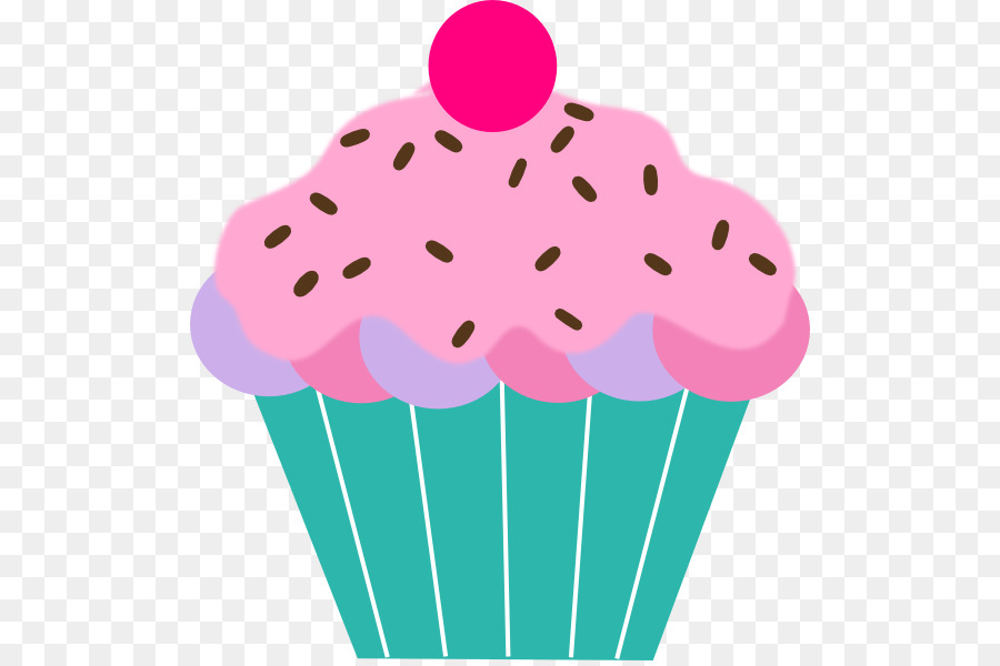 Cupcake Muffin Birthday cake Clip art - Pink Cupcake Pictures png download - 558*595 - Free Transparent Cupcake png Download.