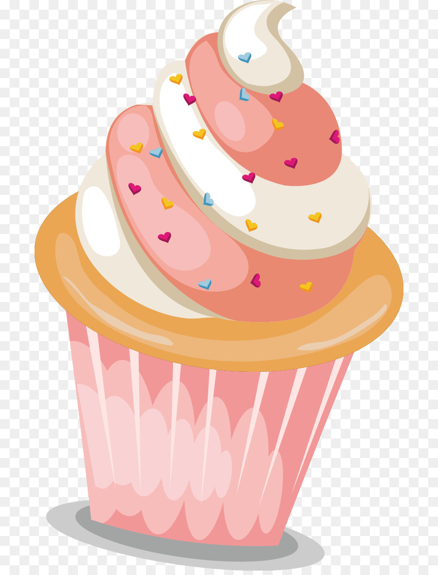 Cupcake Sundae Bakery - Colored cupcakes png download - 758*1171 - Free Transparent Cupcake png Download.