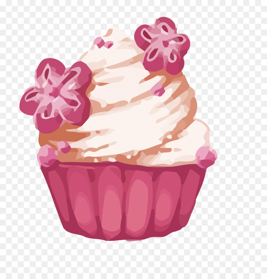 Cupcake Macaron Muffin Pastry - Vector cherry cake png download - 1500*1566 - Free Transparent Cupcake png Download.