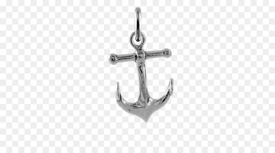 Locket Silver Symbol Body Jewellery - Cute Anchor Necklaces png download - 500*500 - Free Transparent Locket png Download.