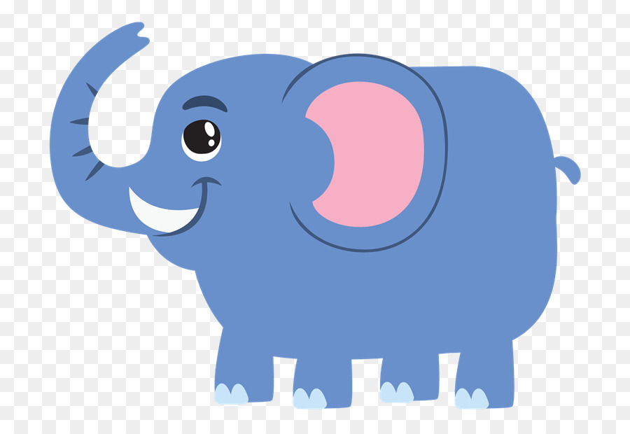 Elephant Blue Free content Clip art - Funny Elephant Cartoon png download - 800*615 - Free Transparent Elephant png Download.