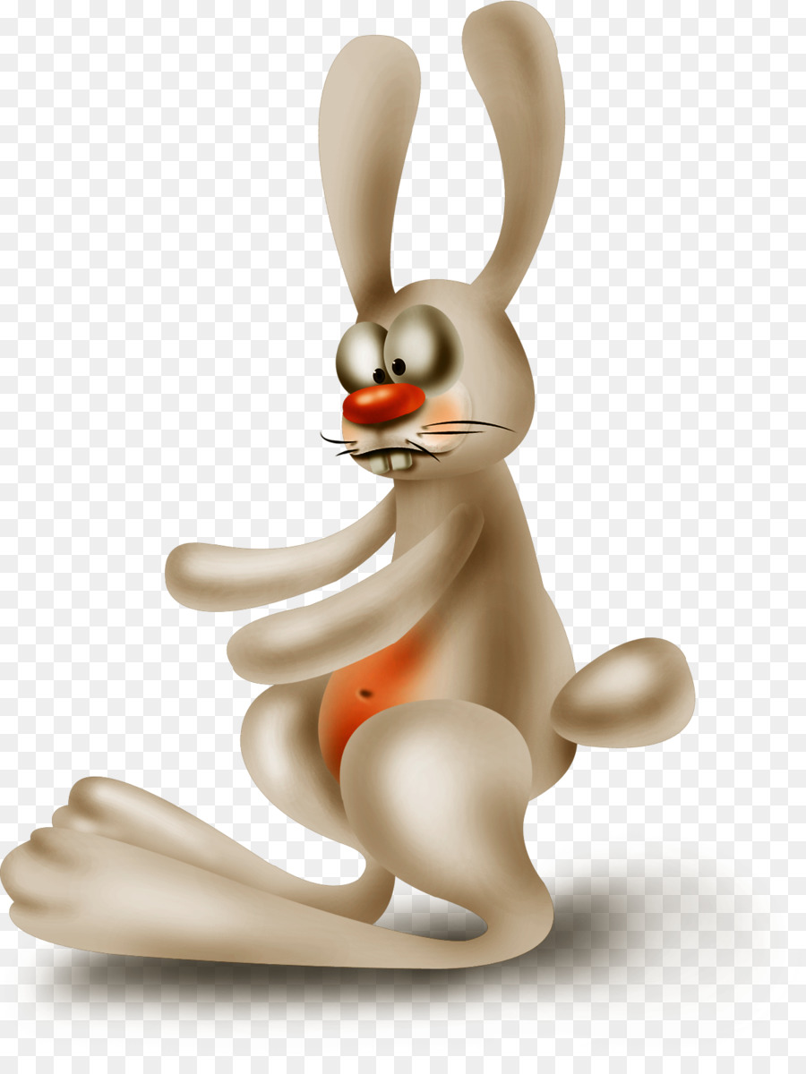 European rabbit Easter Bunny - Brown cute bunny png download - 1194*1568 - Free Transparent Rabbit png Download.