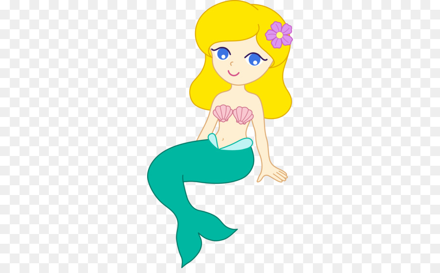 Ariel Mermaid Merman Clip art - cute blonde cliparts png download - 298*550 - Free Transparent Ariel png Download.