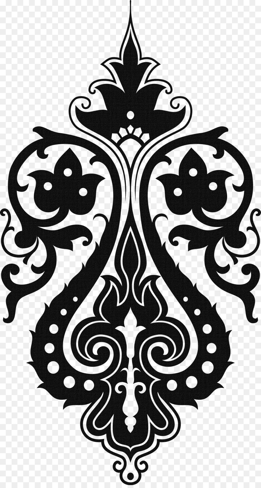 Stencil Drawing Ornament Silhouette - design png download - 1832*3400 - Free Transparent Stencil png Download.