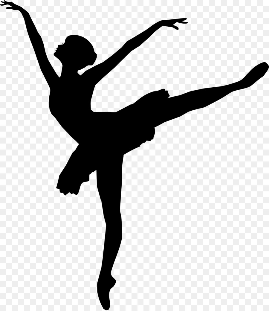 Ballet Dancer Silhouette Pointe technique - leap png download - 500*500 ...