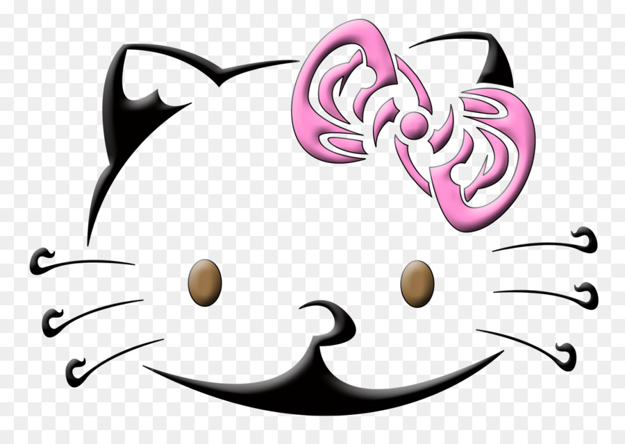 Hello Kitty Tattoo Stencil Art - hello png download - 900*629 - Free Transparent Hello Kitty png Download.