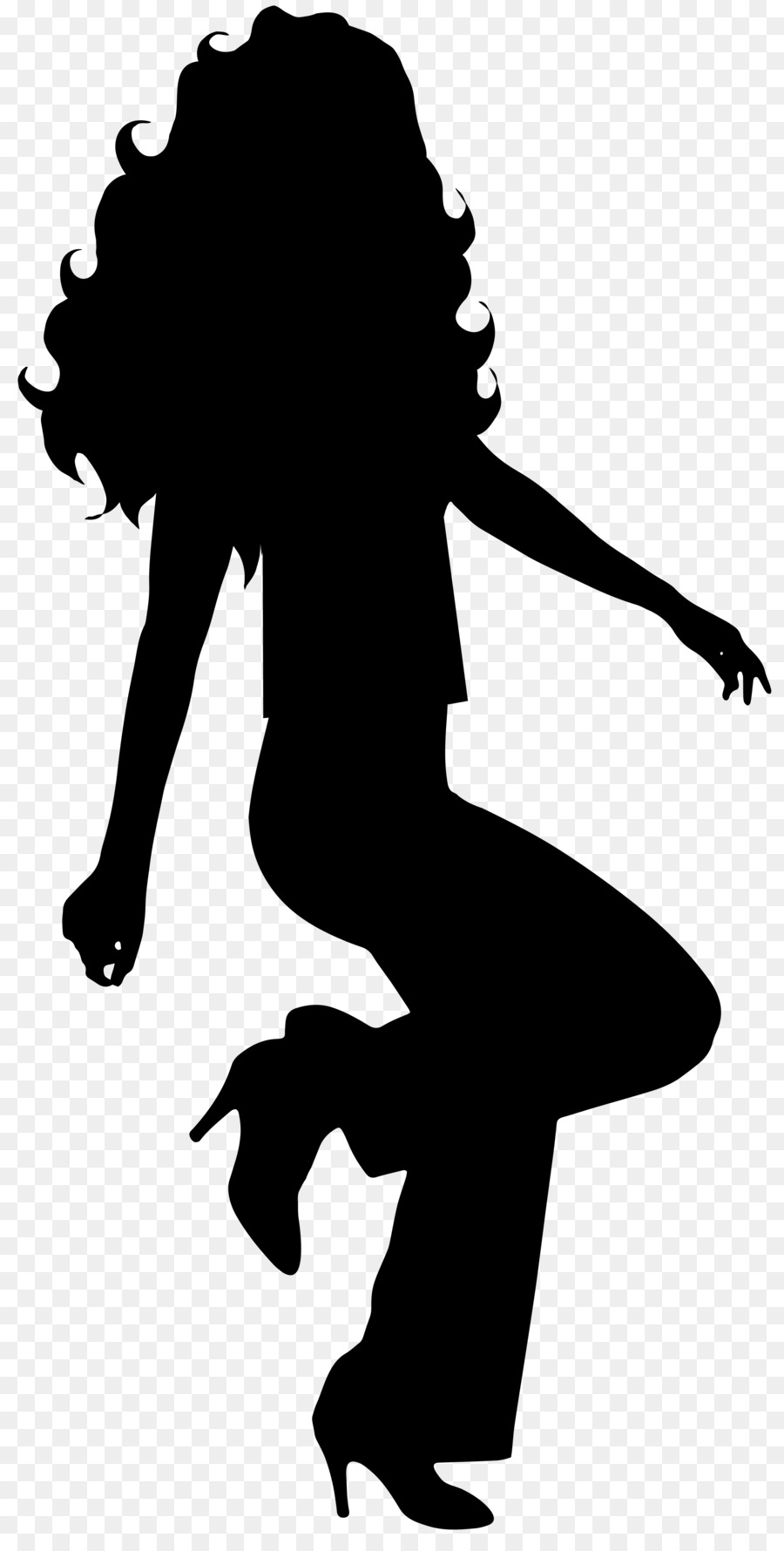 Free Dancing Girl Silhouette, Download Free Dancing Girl Silhouette png