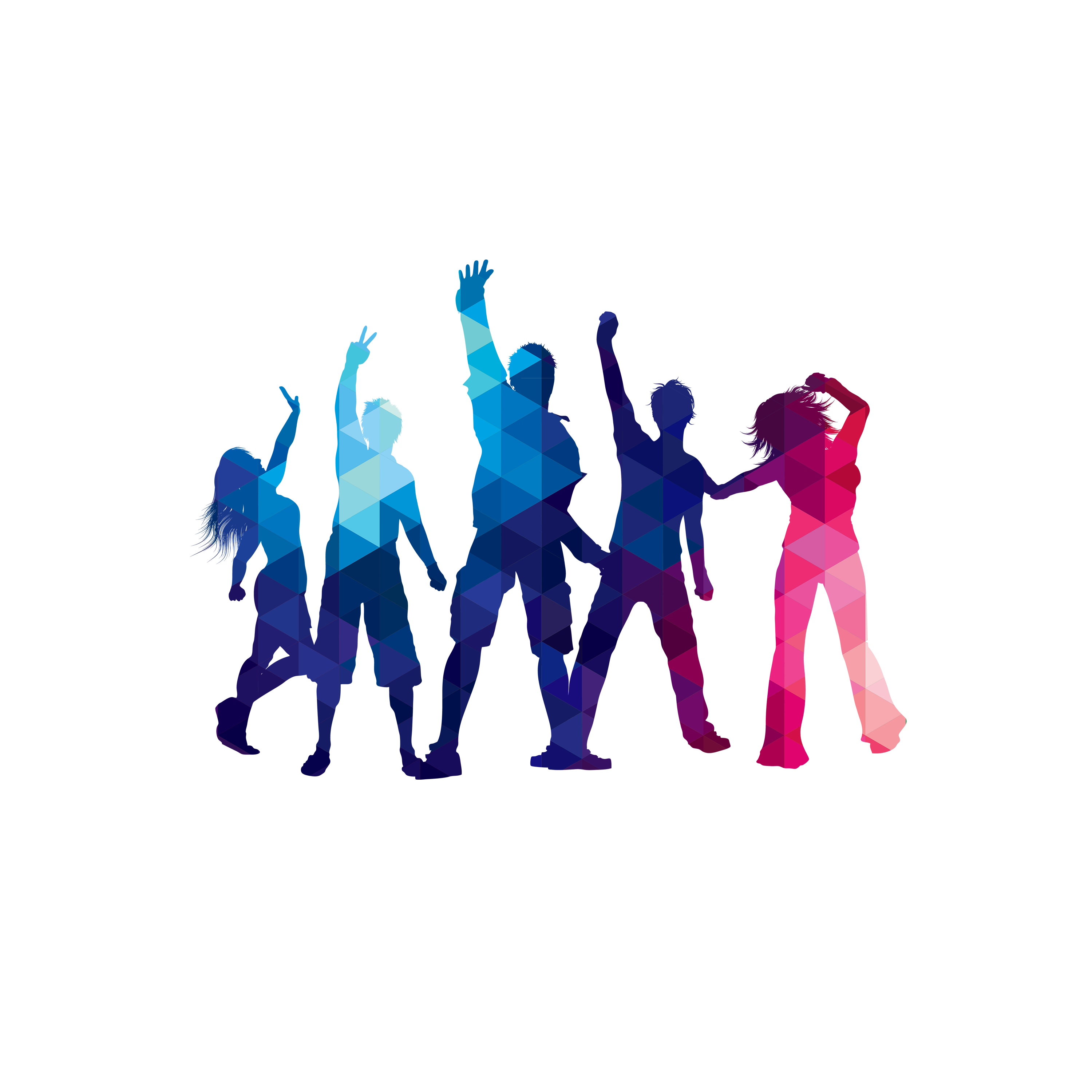 People Dancing Silhouette Png Clip Art Library | Images and Photos finder