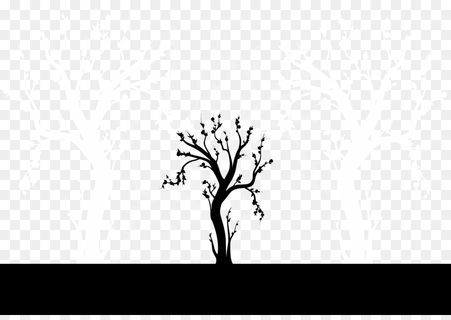 White Graphic design Pattern - Dead tree silhouette background png download - 8504*5953 - Free Transparent White png Download.