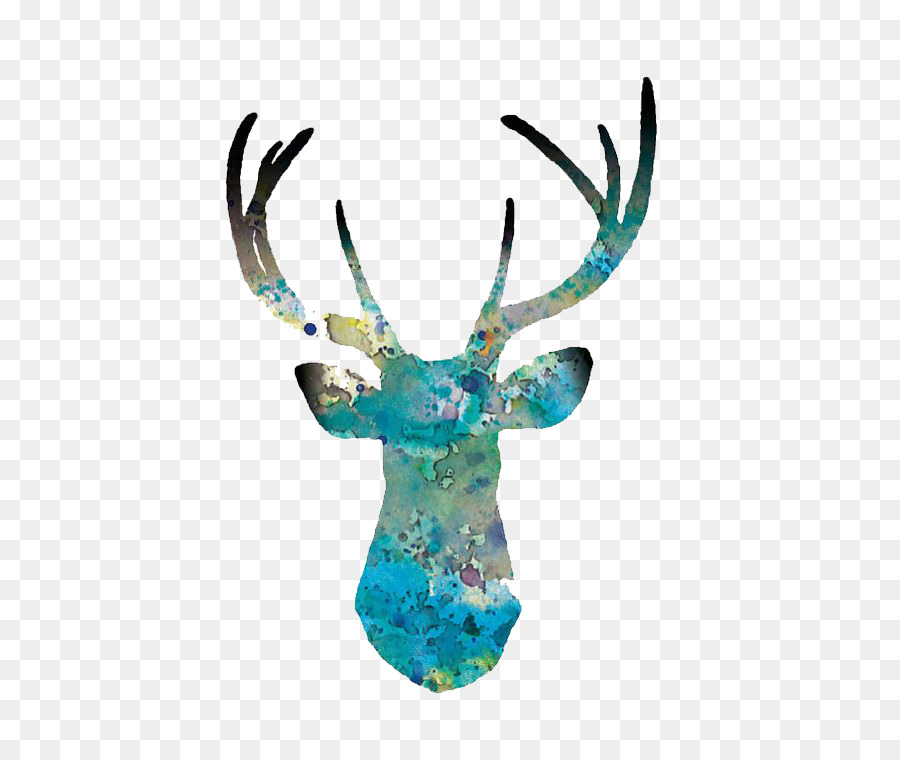 Deer Art Printmaking Drawing Painting - deer png download - 564*756 - Free Transparent Deer png Download.