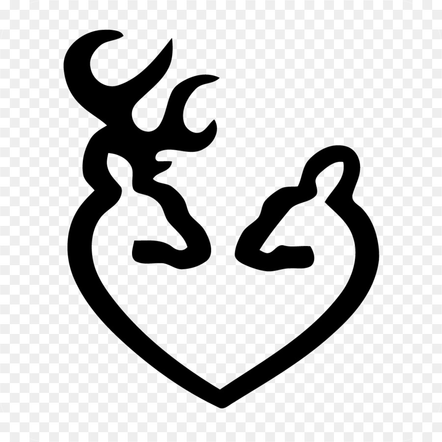 Deer Decal Heart Symbol Clip art - glitter border png download - 1051*1051 - Free Transparent Deer png Download.