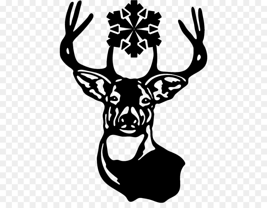 White-tailed deer Wall decal Elk Plasma cutting - deer png download - 500*684 - Free Transparent Deer png Download.