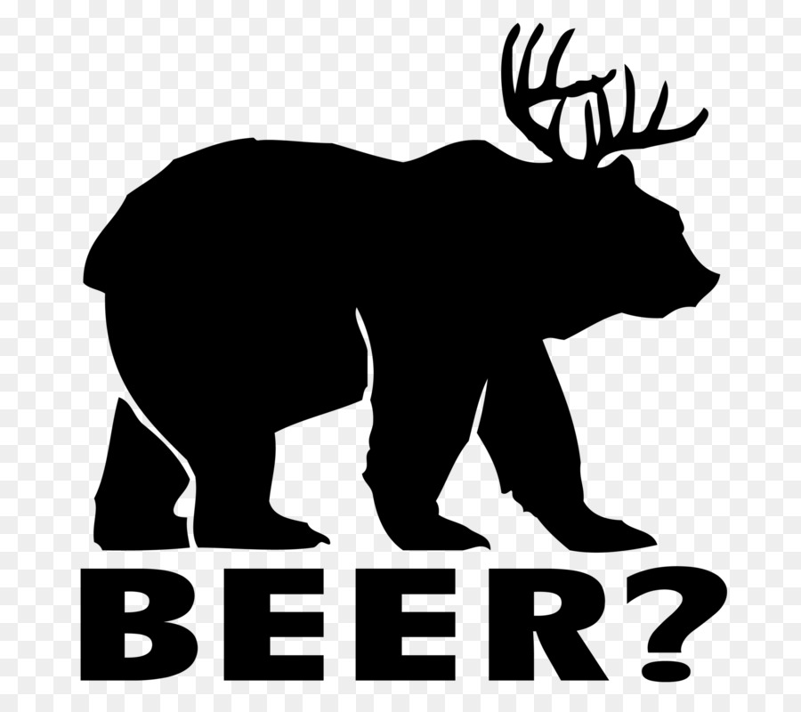 Bear Deer Decal Sticker Beer - emergency vector png download - 2048*1798 - Free Transparent Bear png Download.