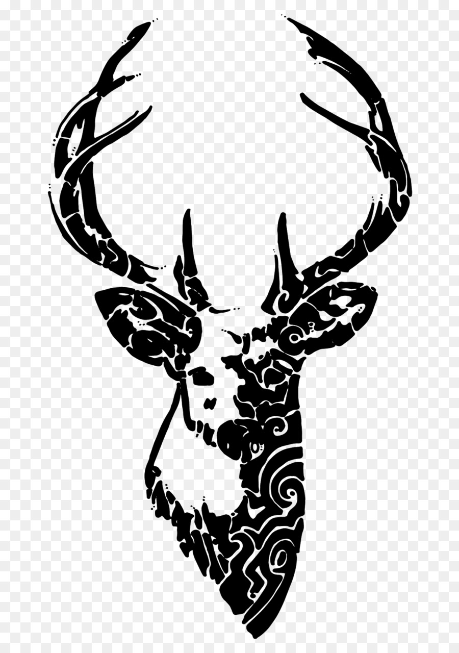 Deer Bacup Cricket Club Paper Sticker Decal - deer head png download - 1131*1600 - Free Transparent Deer png Download.