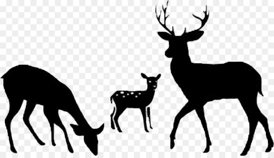 Deer Clip art Silhouette Vector graphics Portable Network Graphics - deer png download - 1096*626 - Free Transparent Deer png Download.
