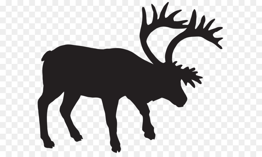 North America Muskox Animal track Footprint Hunting - Fallow Deer Silhouette PNG Clip Art Image png download - 8000*6517 - Free Transparent North America png Download.