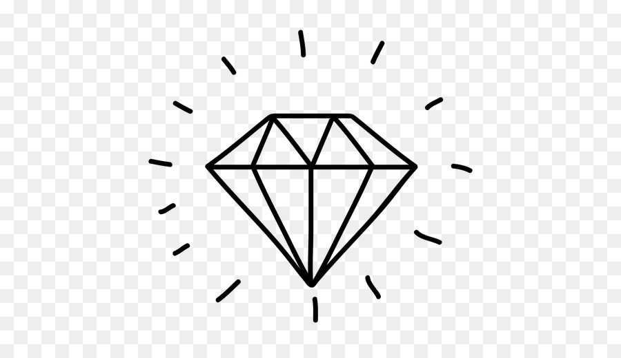 Diamond Doodle Gemstone Drawing - doodles png download - 512*512 - Free Transparent Diamond png Download.